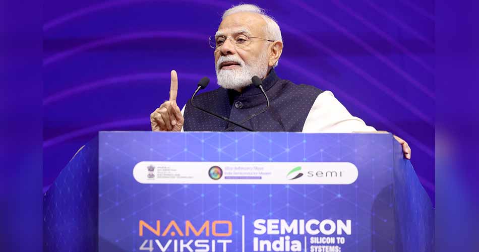 प्रधानमंत्री नरेंद्र मोदी ने नई दिल्ली में ‘सेमीकॉन इंडिया 2026’ का किया उद्घाटन; भारत के बढ़ते सेमीकंडक्टर इकोसिस्टम पर दिया जोर